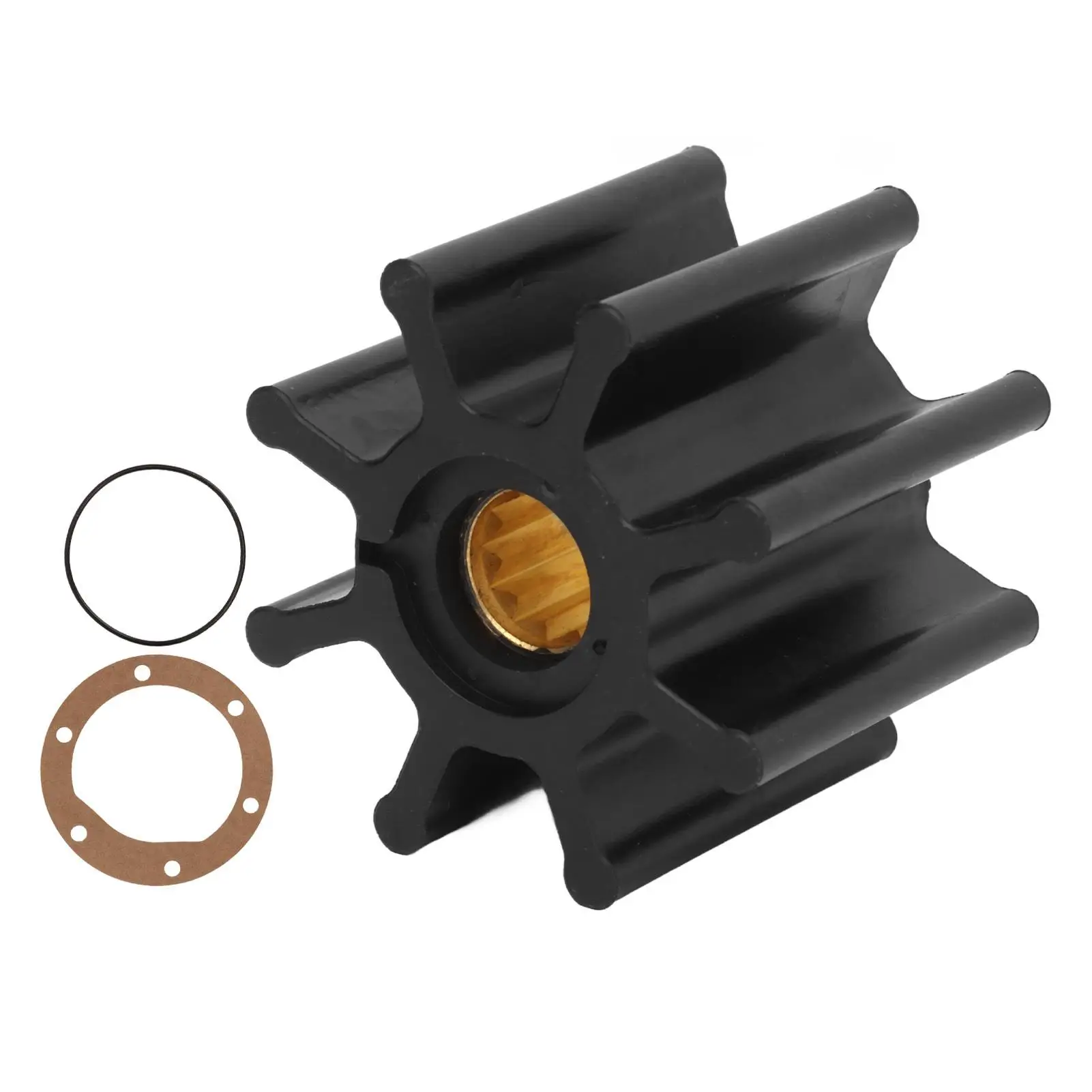 

Outboard Impeller Durable High Performance Easy Install 3N1906 8 Blade Impeller for ourboard