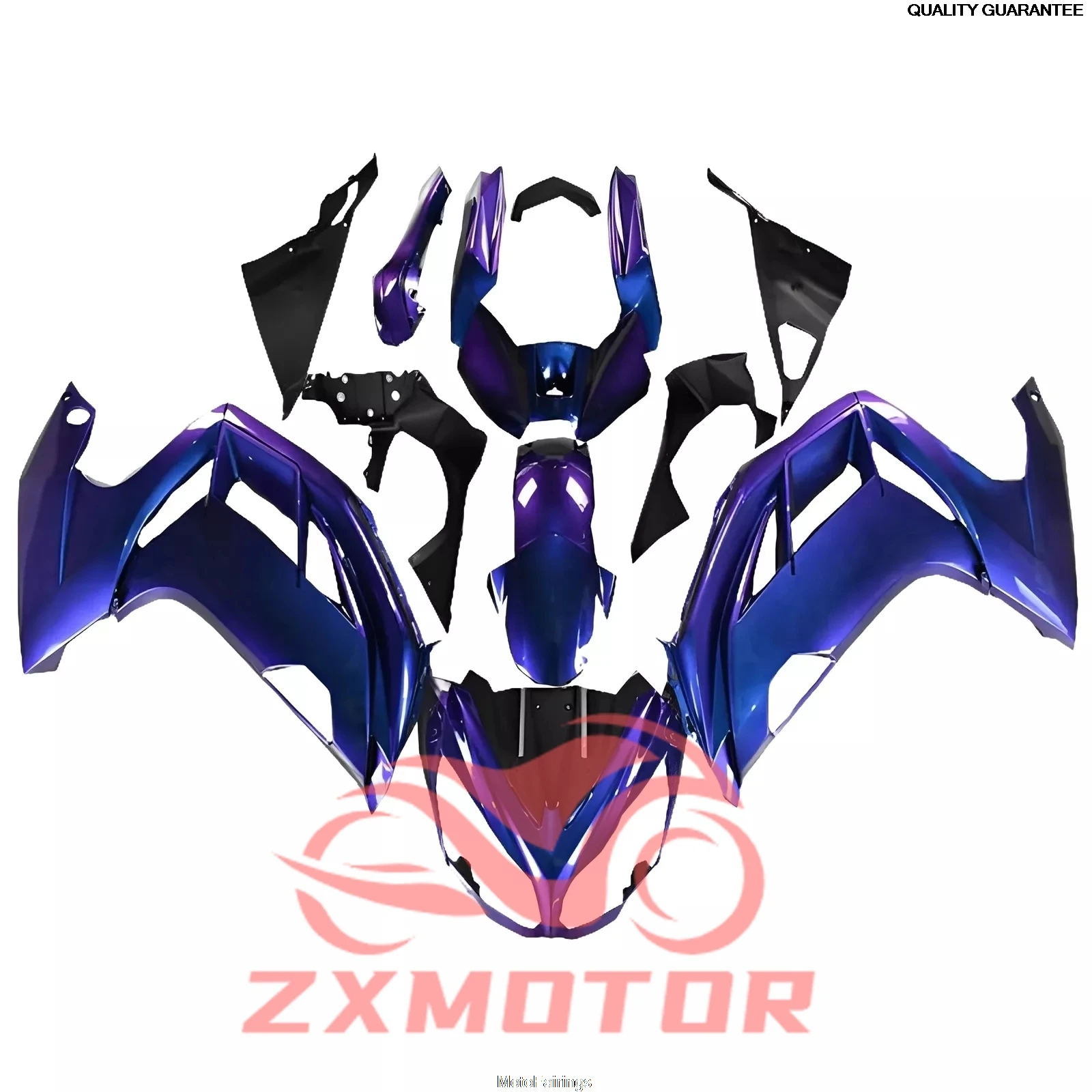 

Комплект пластиковых обтекателей для мотоцикла Kawasaki NINJA650 2012-2016 и ER-6F 2012-2016