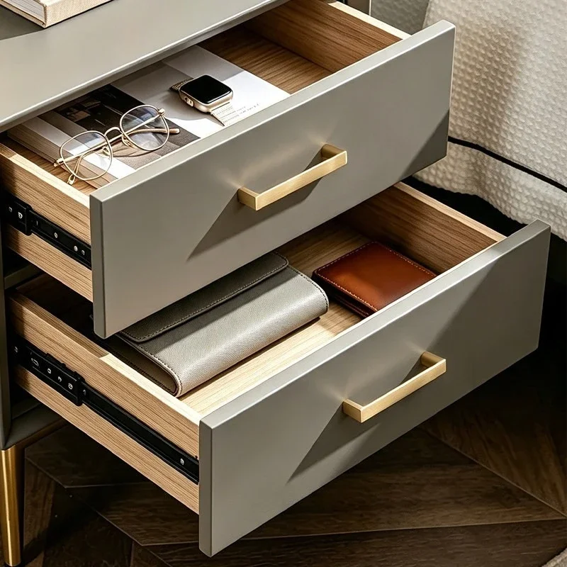 Modern Wardrobe Handle Nickel Drawer Shoe Cabinet Door Handle Cabinet Aluminum Alloy Pull Kitchen Furniture Hardware Accessories