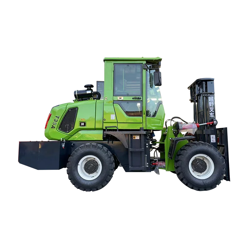 4 عجلة القيادة الخام التضاريس رافعة شوكية 4WD رخيصة عالية الجودة 2.5 طن رافعة شوكية العلامة التجارية الصينية موافقة CE رخيصة الثمن 2.5T رافعة شوكية #6