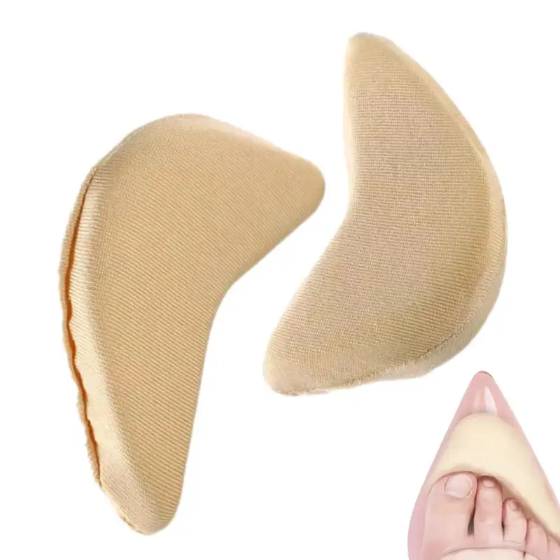 Shoe Filler For Too Big Shoes Women 2pcs Half-Size Insole Front Toe Cushion For Shoe Universal Shoe Fitters For High Heels Boots