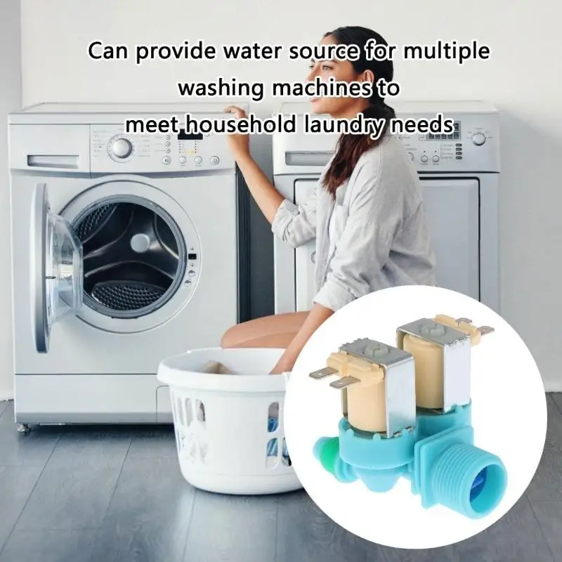 G8TC صمامات مدخل مزدوجة للغسالات الصمامات اللولبية القابلة للتعديل