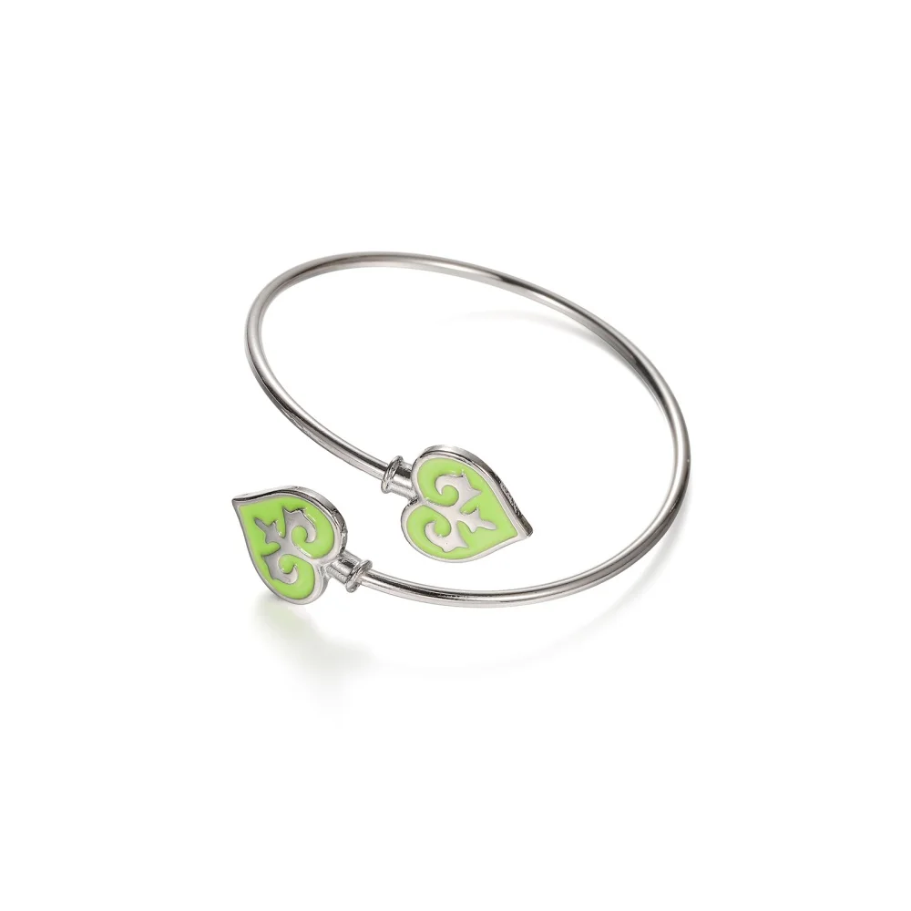 Kasachisches Armband im Ethno-Stil mit Herzöffnung, Millennium-Trend, verstellbares Damenarmband, modisches Retro-High-End-Geschenk – Detail 7