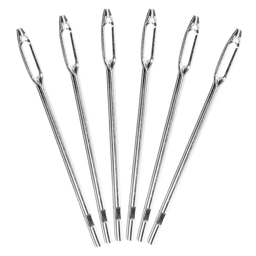 

6pcs Repair Needle Glue Strip Auto T-handle Tool Bike Levers Motorcycle Car Suitable Riding Tire Plugging Needles Accessories