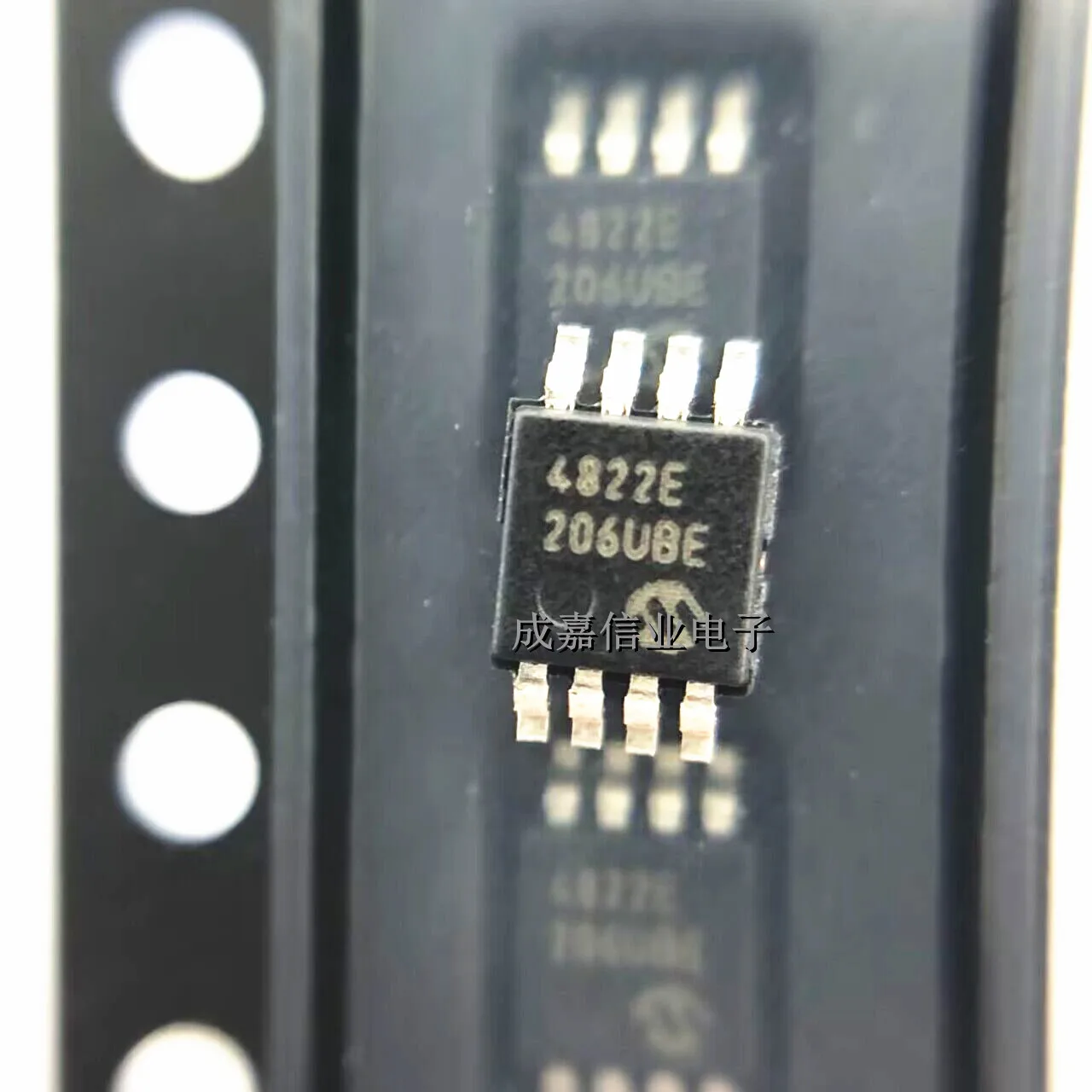 10pcs/Lot MCP4822T-E/MS MSOP-8 MARKING;4822E Digital to Analog Converters - DAC Dual 12-bit DAC AEC-Q100 - 40 C-+ 125 C