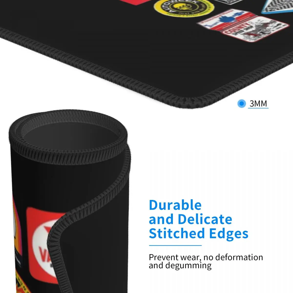 Magnus Walker - Urban Outlaw Racing Mouse Pad Computer Keyboard Mouse Mat Gaming PC Desk Mat Office Table Mats