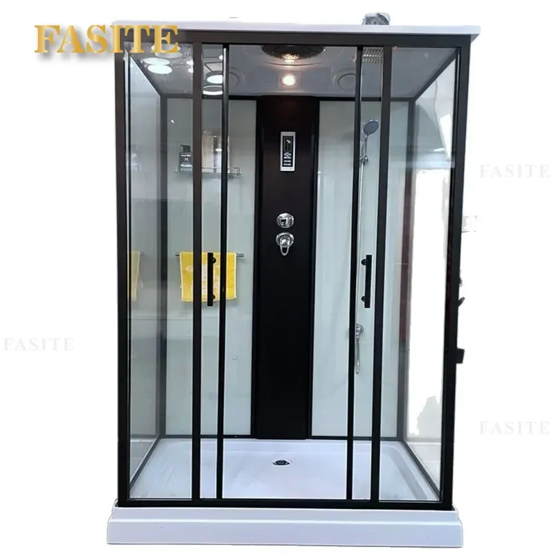 for Integral Shower Room Bathroom Glass Partition Enclosed Bath Room Shower
