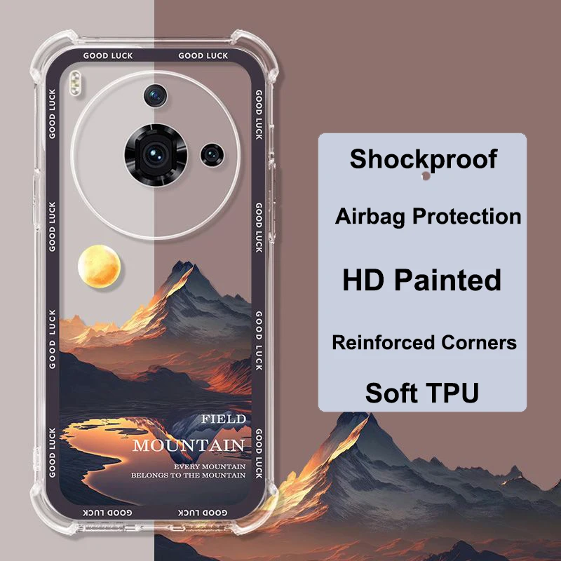 Anti-fall Casing For Nubia Z50S Pro Slim Soft TPU Silicone Transparent Case For Nubia Z50SPro 5G Shock Shell For Nubia Z50 S Pro