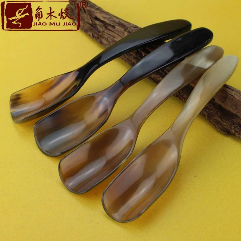 

Guangxi Jiaomu Jiao Yak Horn Tea Spoon Spot Goods Large quantities can be produced