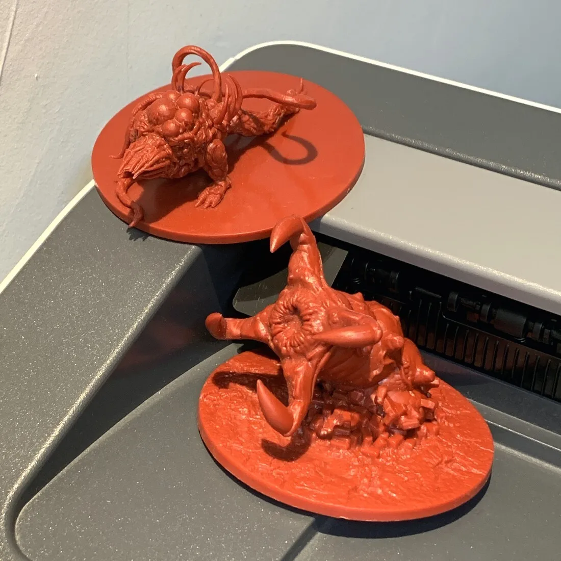 Miniaturas de Monstruos Cazadores de Zombis para el Juego de Mesa Evil 2, Figuras de RPG DND