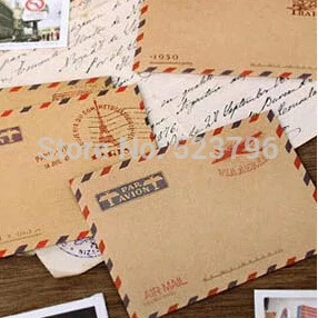 100 Pcs Mini Vintage Brown Kraft Paper Envelopes Closure Clasp for Greeting Cards Letter Photos Journal Storage