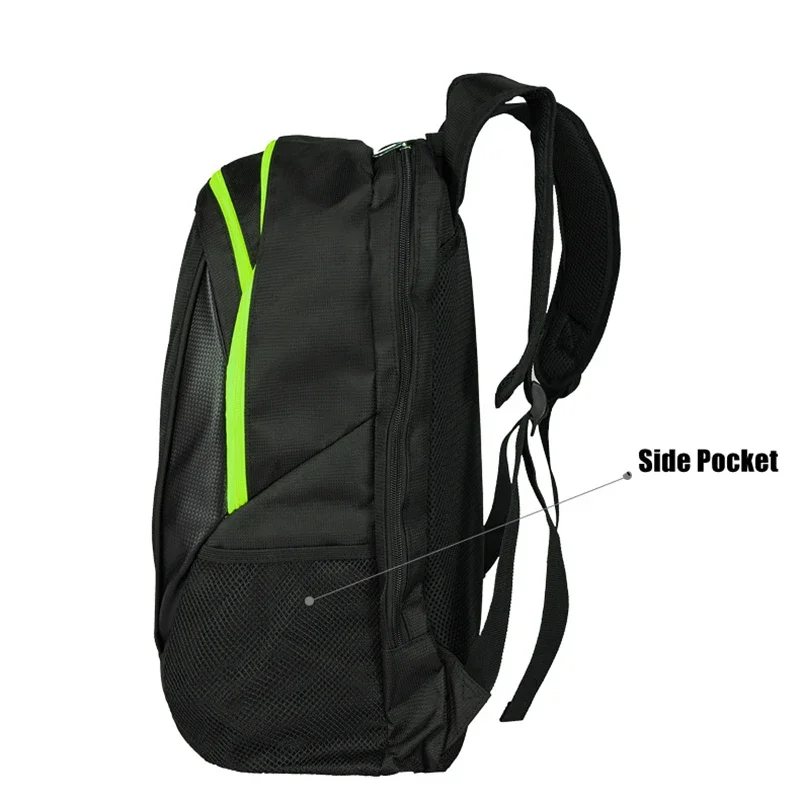 Multi-functional Racket Bag Badminton Tennis Backpack Sports Fitness Gym Bag With Independent Shoes Storage Racquet Bag Carrier