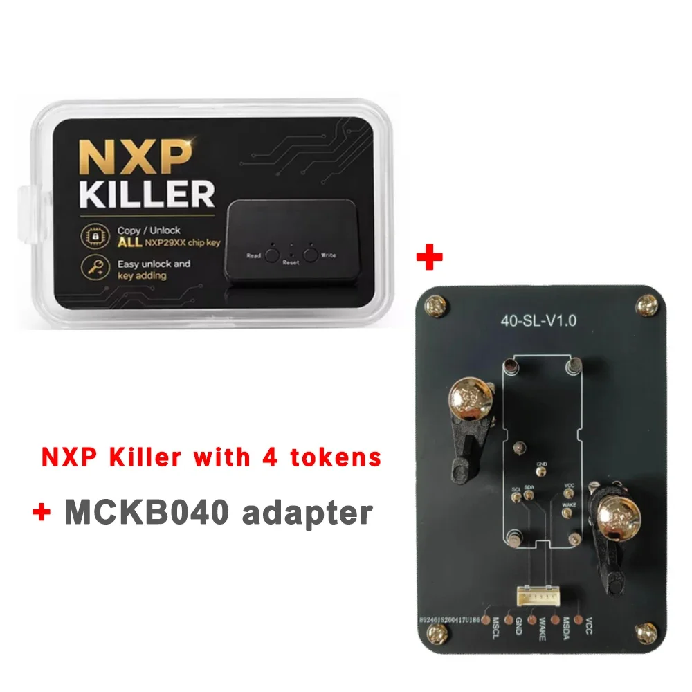 Solder-Free Adapters Base MCKB040 for Suzuki Motocycle Work with NXP Killer Support Unlock Adding for NXP NCF29XX Chip