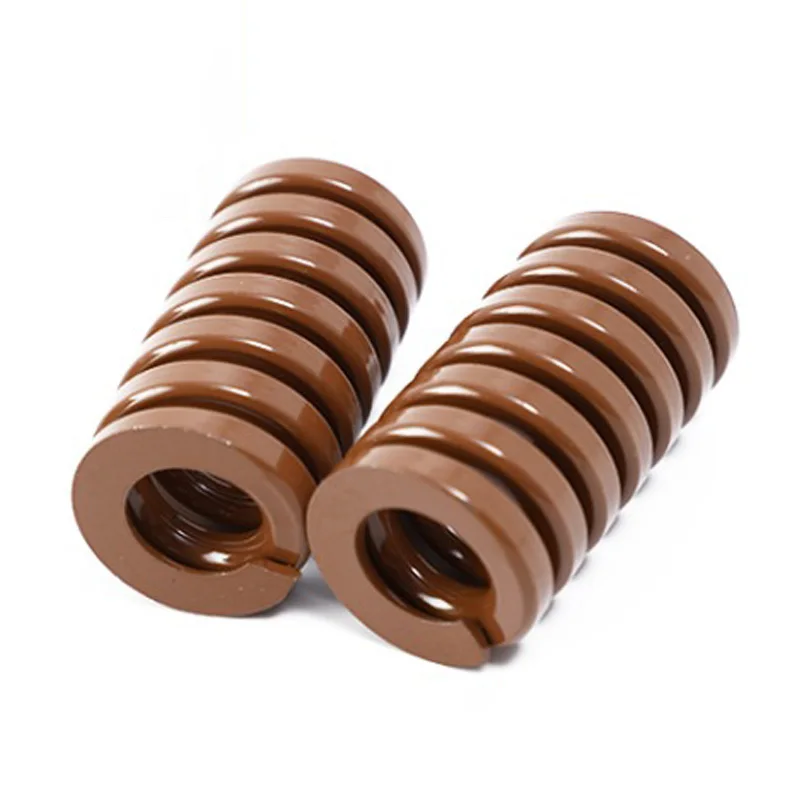 Brown Die Spring 1pc | Heavy Duty Mould Compression Spring, OD 8–40mm (Industrial Grade)