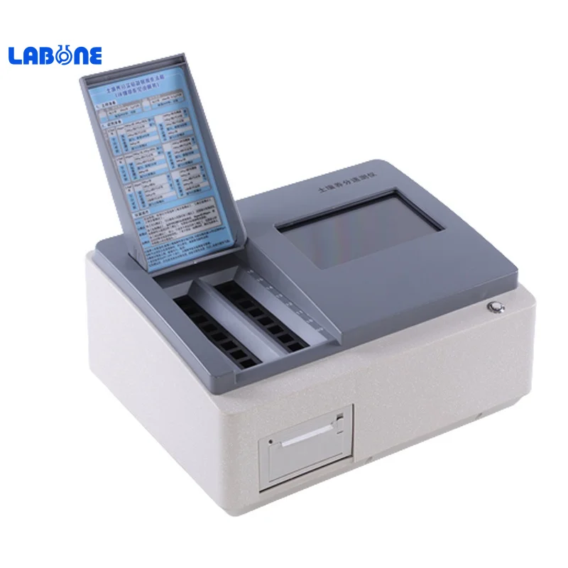 Tpy-8A Quickly Test Multiple Channels Automatically Record Never Lost Soil Nutrient Tester