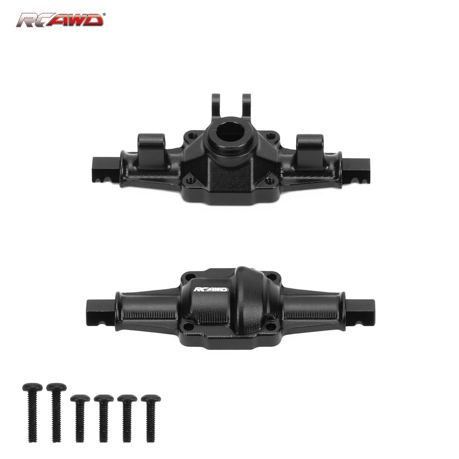 Aluminum alloy Front/rear axle housing for FMS EAZYRC Roc Hobby FCX24 1/24 crawlers Upgrades Parts