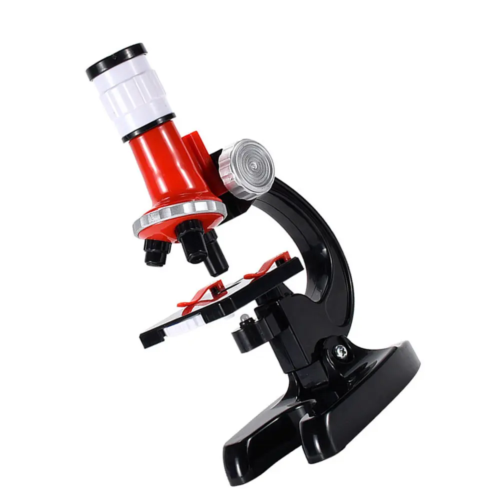 1 ensemble de Microscope scientifique pour enfants 1200X, outil expérimental biologique éducatif, fourniture d'observation en laboratoire, Exploration précoce