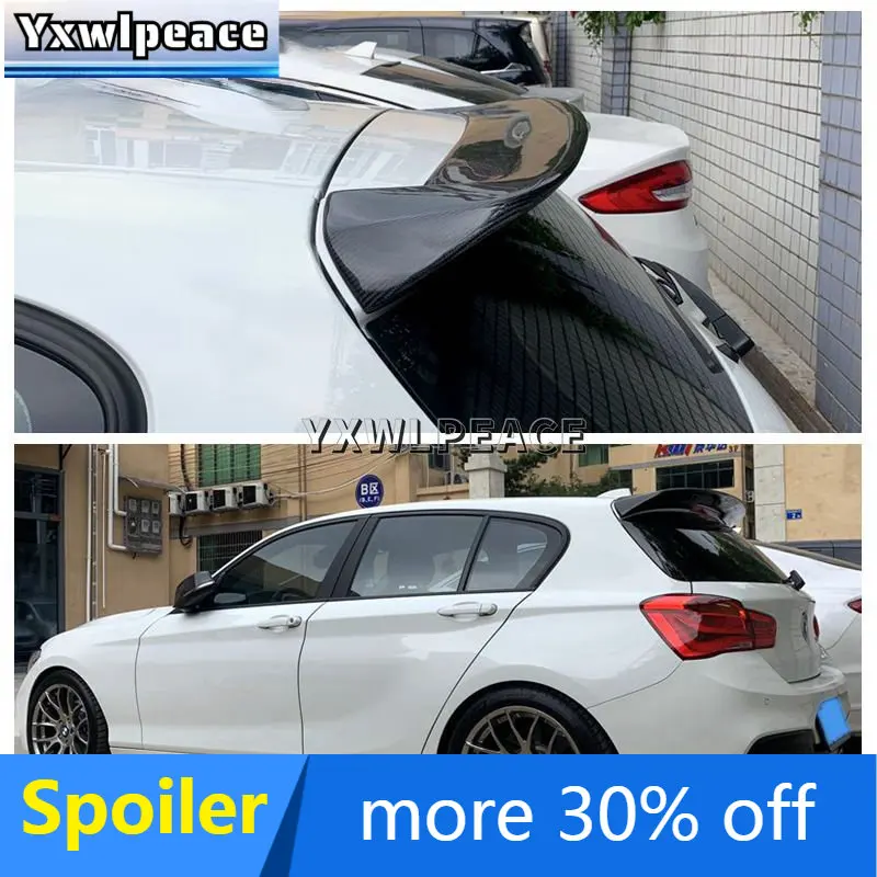 

Carbon Fiber/FRP Rear Roof Spoiler Trunk Lip Wing Car Styling for BMW F20 F21 2015 2016 2017 2018 118i 120i M135i M140i