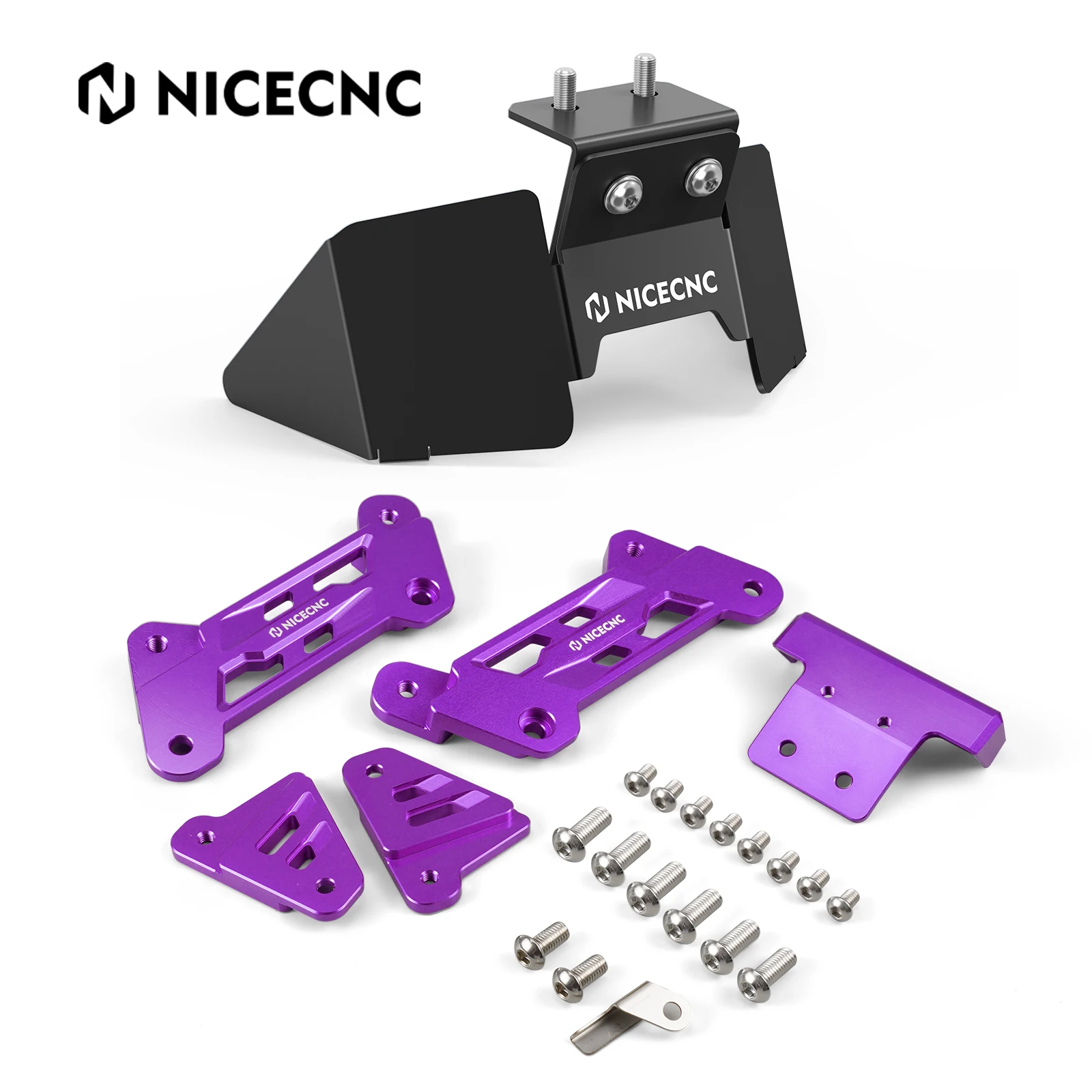 AliExpress NICECNC For 2025 2024 2023 Surron Light Bee X S L1E Surron Ebike 50MM Seat Riser Battery Lid Latch Extender Heighten Bracket Kit