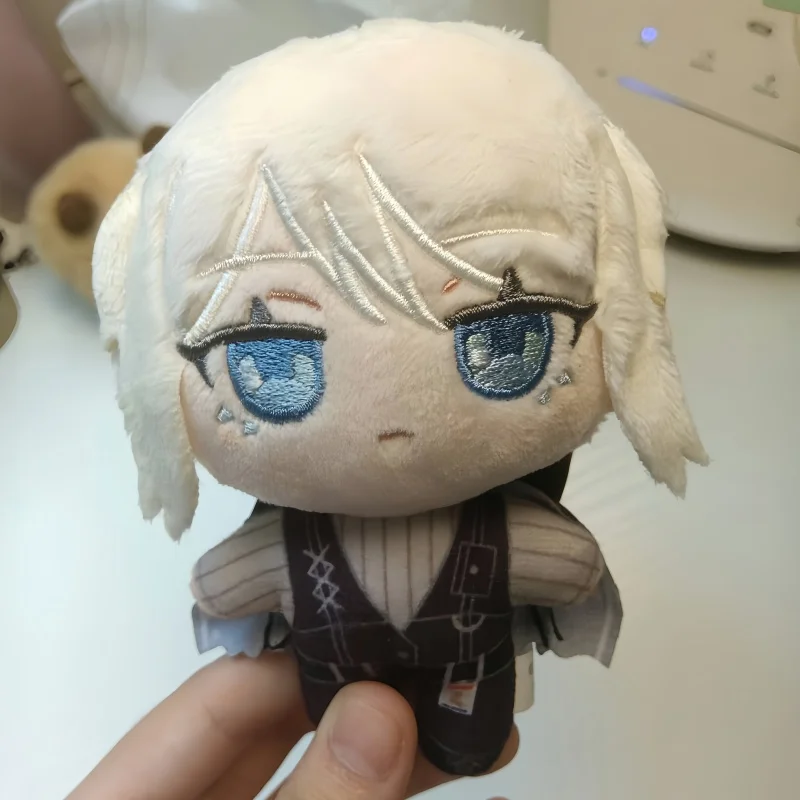 New Stock Limited Edition Limbus Company Border Prison Bus Peripheral Nunu Plush Toy Palm Doujin Doll Desktop Decoration Gift