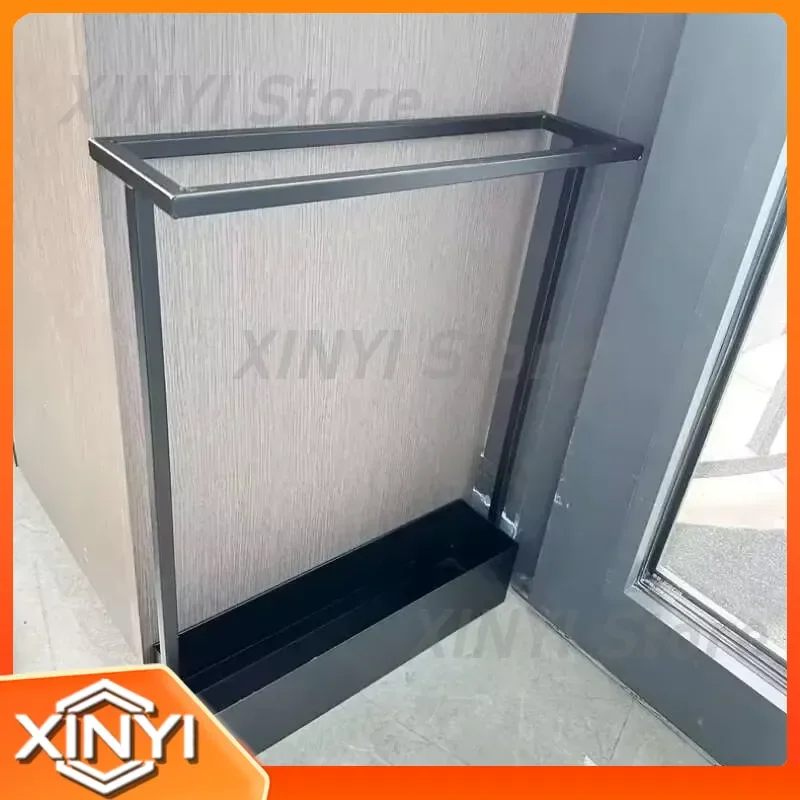 Nordic Umbrellas Stands for Black Metal House Umbrellas Holder Iron Umbrella Rack for Luxury Entrance Modern Umbrella Spare