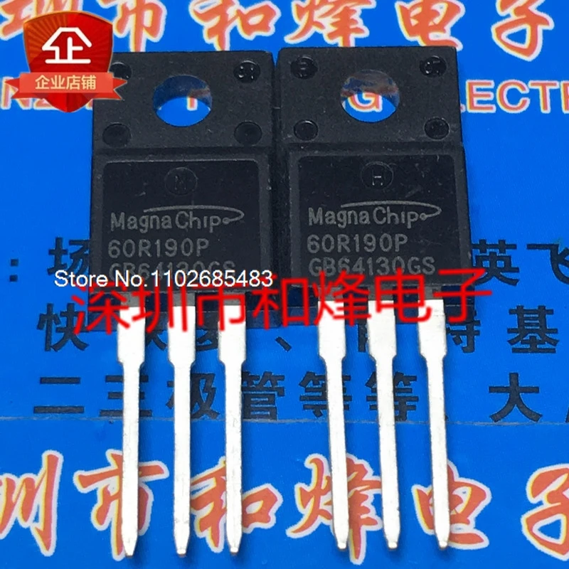 (5 Buah/Lot) MMF60R190P 60R190P TO-220F 600V 20A Sirkuit Terpadu