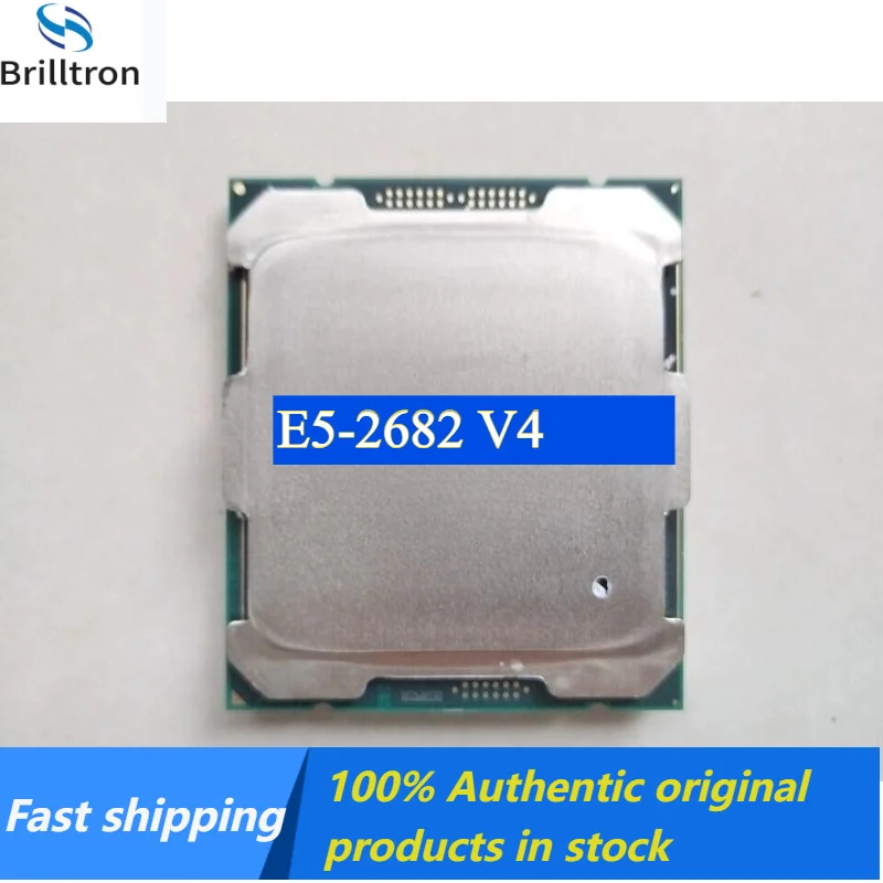 1PCS Xeon E5-2682V4 CPU SR2K4 16-Cores 32-Thread 2.50GHz 40MB 14nm 120W LGA2011-3 E5 2682 V4 processor