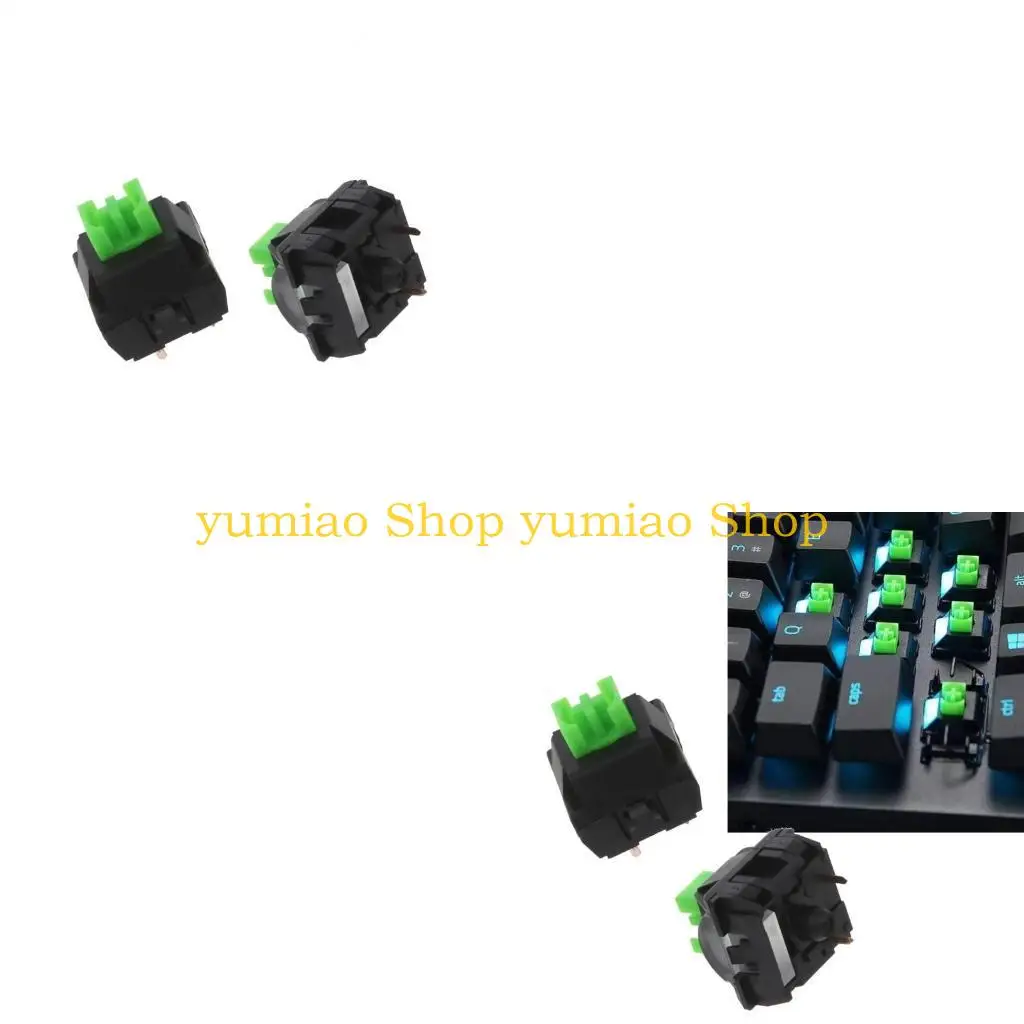 

587B RGB Зеленые выключатели для Blackwidow Gaming Keyboard Mechanical