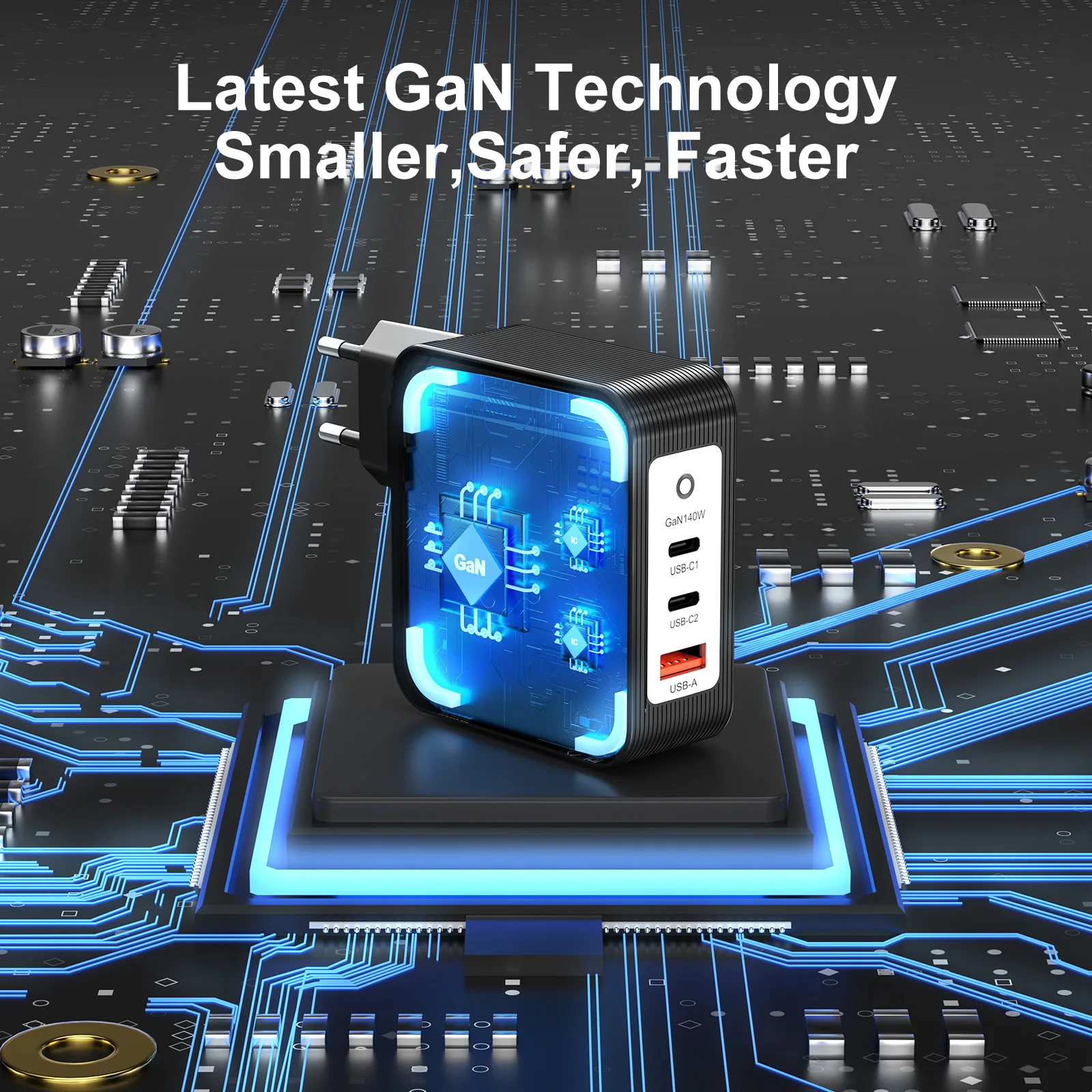 20 В, 6 А, 120 Вт, 4,5X3,0 мм, 140 Вт, адаптер GAN, зарядное устройство для ноутбука Asus UX533 UX534 UX534F UX534FT UX534FA UX534FTC UX564 UX534FAC