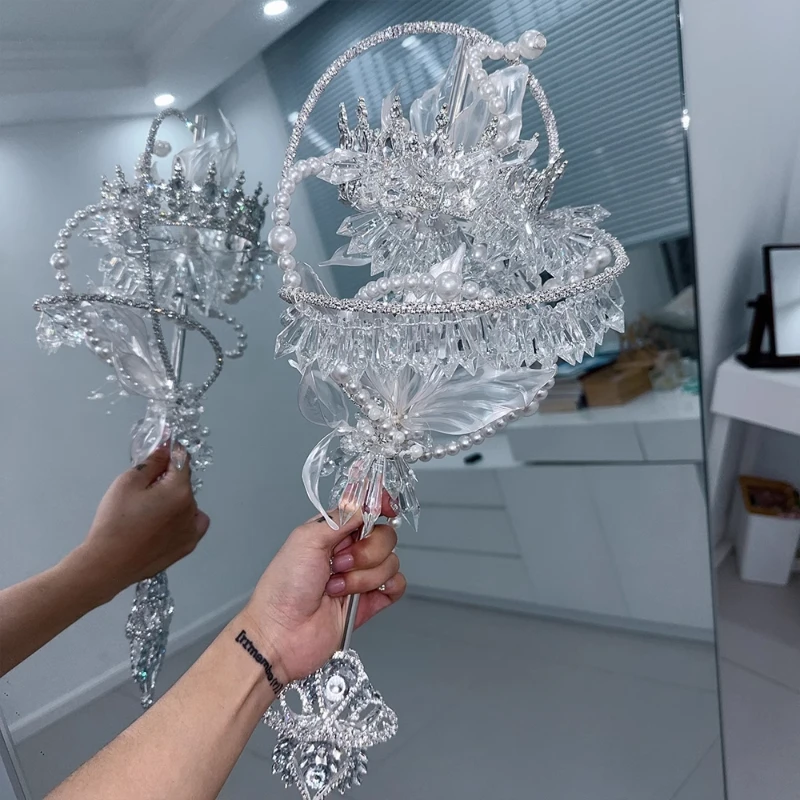 Braut Zepter Hochzeitsstrauß Show Requisiten