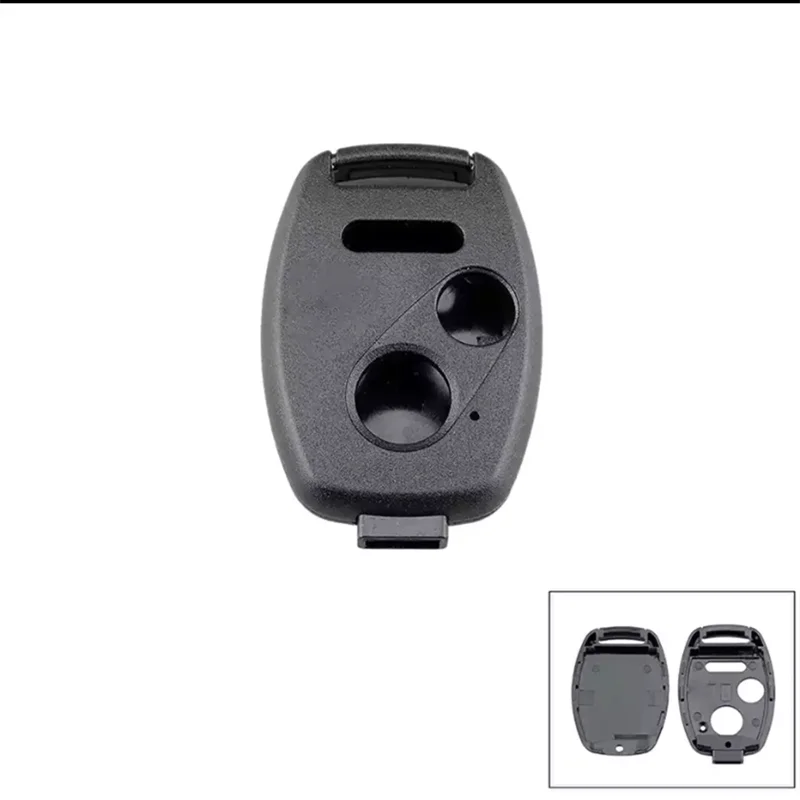 Remote Key Housing Key Fob Keyless Entry Remote Shell Case & Pad fits Honda Accord/Civic/CR-V/Fit/Odyssey/Pilot/Ridgeline/CR-Z