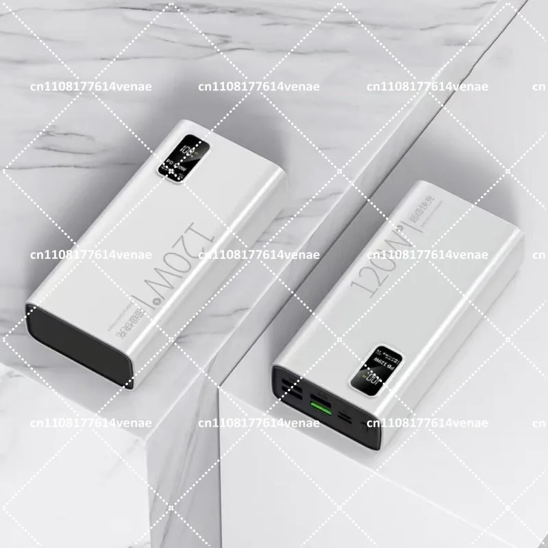 3C Certified 120W Super Fast 30000mAh Power Bank, High Capacity Portable Charger