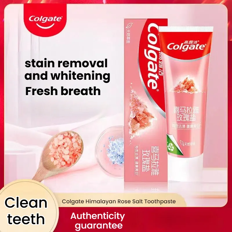 Himalayan Pink Salt Toothpaste 120g – Natural Fresh Breath & Gum Care, Fluoride-Free Herbal Oral Care