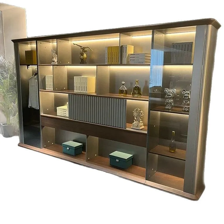 

Легкий роскошный стол начальника Стол президента Высококачественный современный стул Стол человека