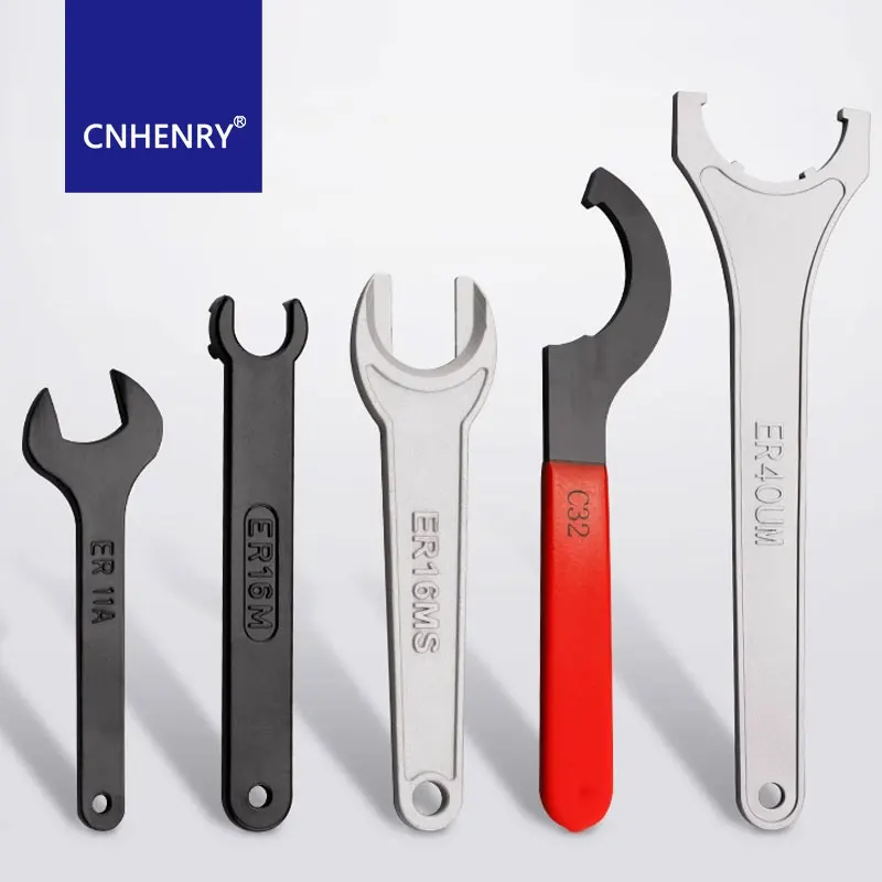 Imagem -02 - Wrench Cnc Usinagem Centro Ferramenta Suporte Porca Chave a m um o ms Iso Apu tipo Spanner Er8 Er11 Er16 Er20 Er25 Er32 Er40 Er50 er