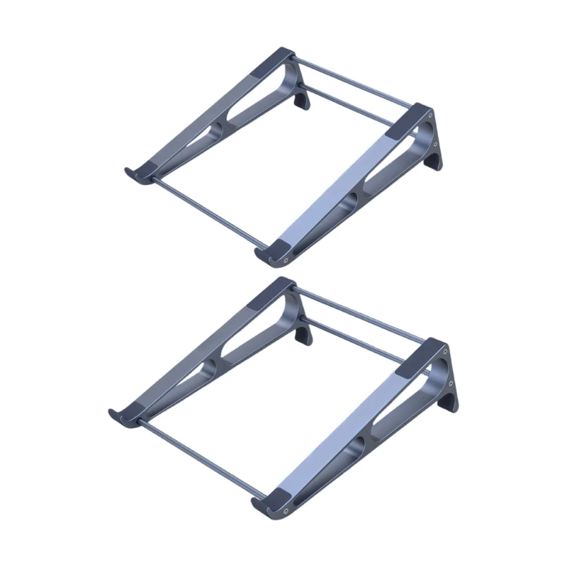 CORA Ergonomic Laptop Stand for Desk Metal Vertical Laptop Stand Portable Laptop Holder Mount Cooling Computer Notebook