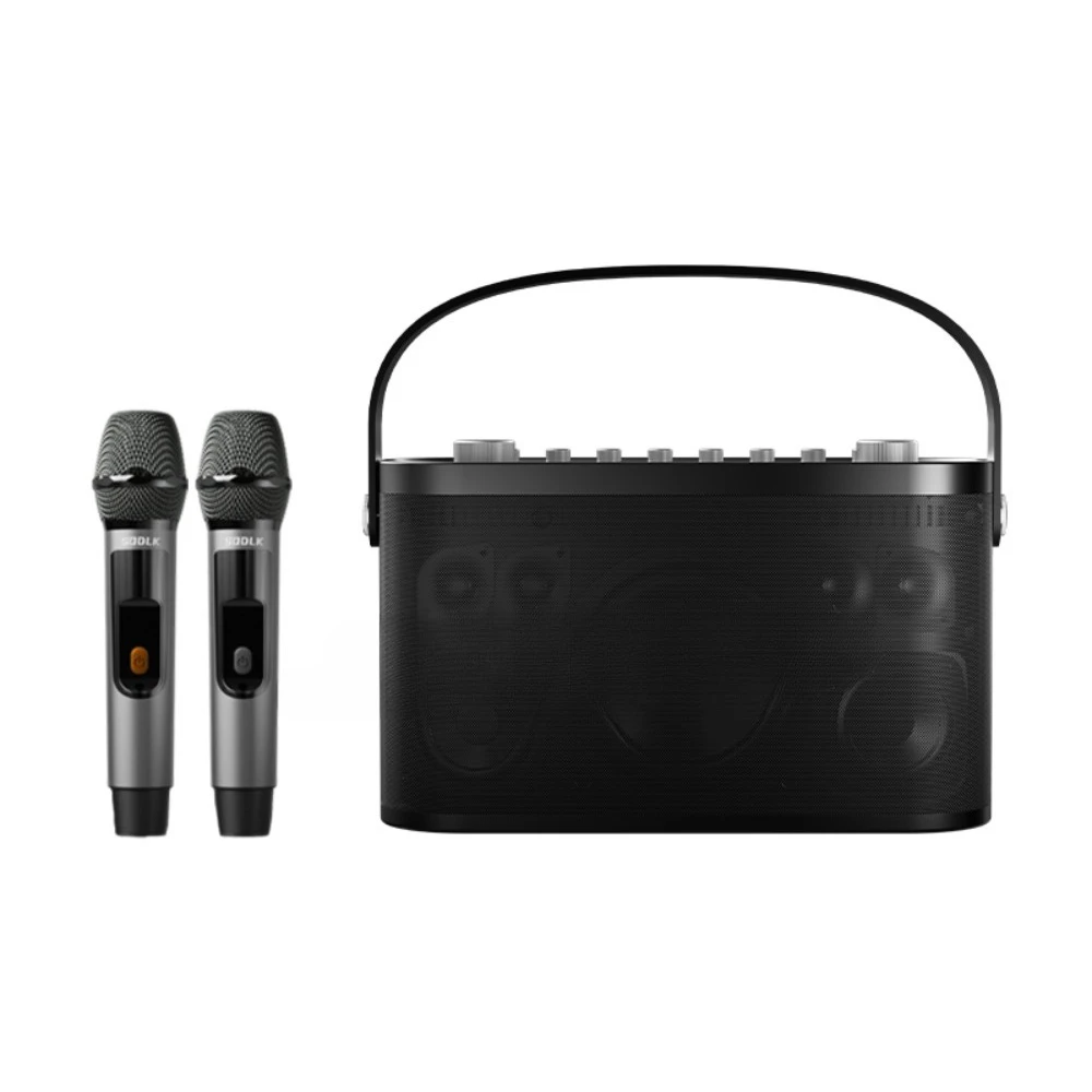 S1271PLUS 280 Watt Por         Card with 2 Wireless Microphones Auxiliary, USB, Microphone, Live Broadcast