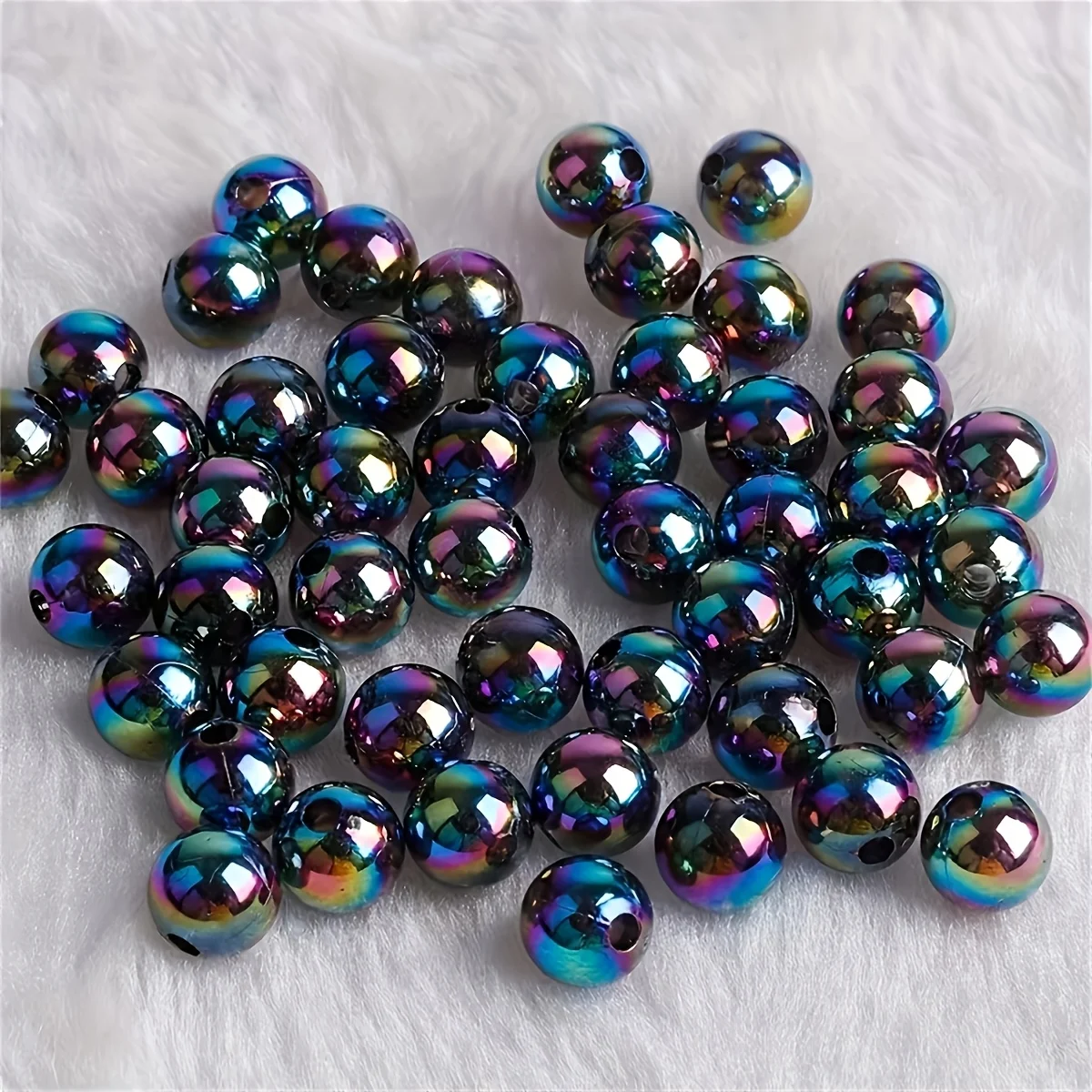 4-8mm/220 colorful night sky beads can be made into creative DlY jewelry bracelets, necklaces, and other craft products