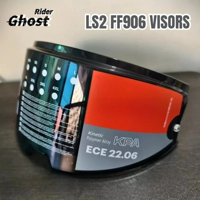 For LS2 FF906 STREAM II Motorcycle Helmet Lens FF906 Helmet Color Visors silver lens Helmet replace Accessories
