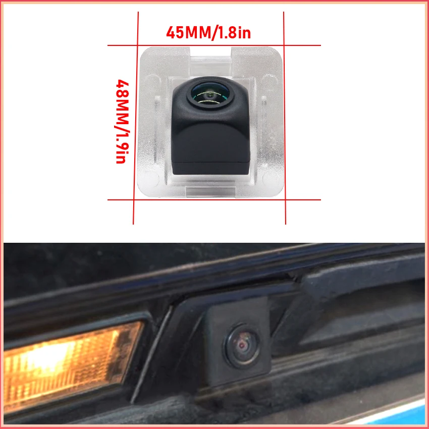 HD Fisheye Car Rear View Camera Reverse Vehicle Camera For Mercedes Benz GLK Class X204 2008 2009 2010 2011 2012 2013 2014 2015