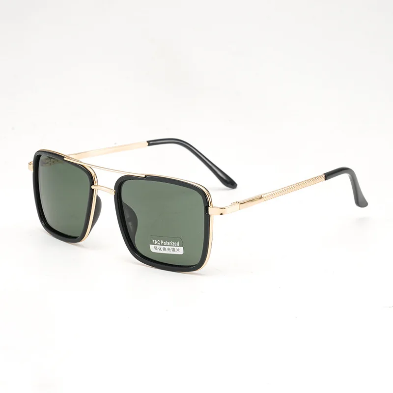 

Square Polarized Sunglasses - Day/Night Driving Fishing Glasses, UV400 Interchangeable Lenses
