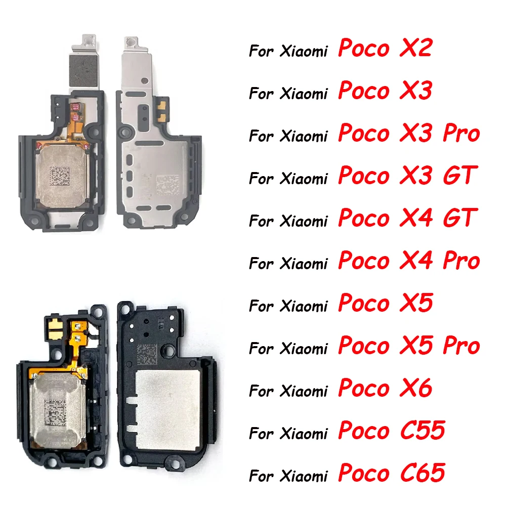 New For Xiaomi Poco X5 Pro 5G X3 GT X4 X3 Pro X3 GT X5 C55 C65 Loud Speaker Buzzer Ringer Loudspeaker Sound Module