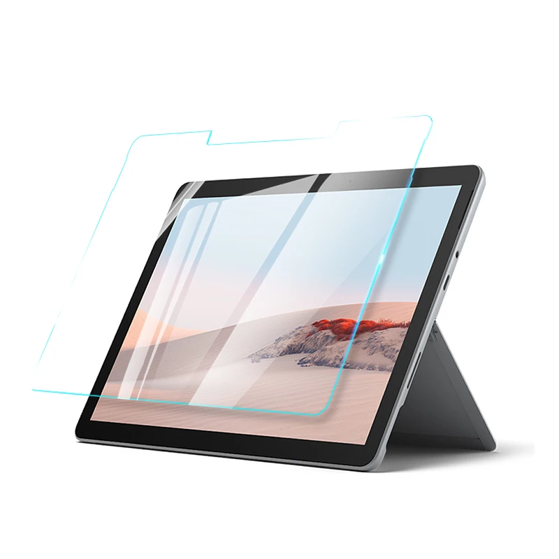 9H กระจกนิรภัยป้องกันหน้าจอสำหรับ Microsoft Surface Go 2 2020 10.5นิ้วแท็บเล็ตฟรี Scratch Proof HD ป้องกันฟิล์ม