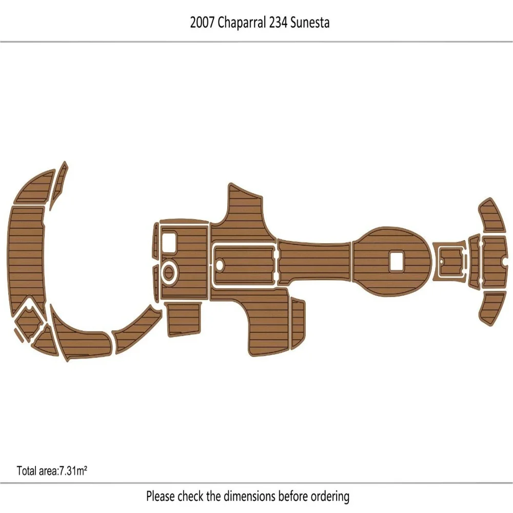 

2007 г., Chaparral 234, платформа для кабины и плавания Sunesta, 1/4 дюйма, 6 мм, Эва, Тиковый настил, SeaDek, маринемат, Gatorstep, стильный самоклеящийся