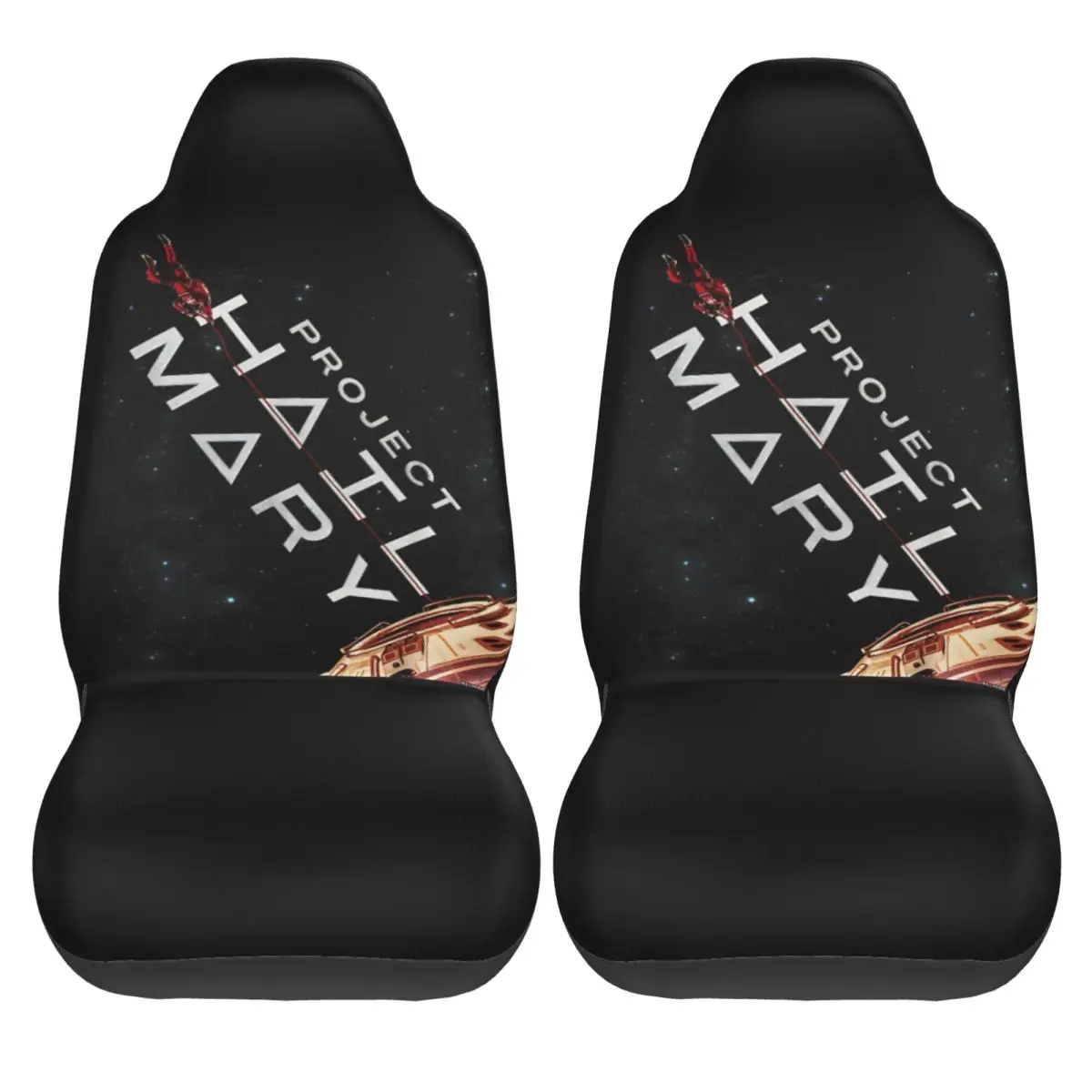 

Чехлы для автомобильных сидений Project Hail Mary 2026: Дешевые летние эластичные чехлы из полиэстера, 2 шт.