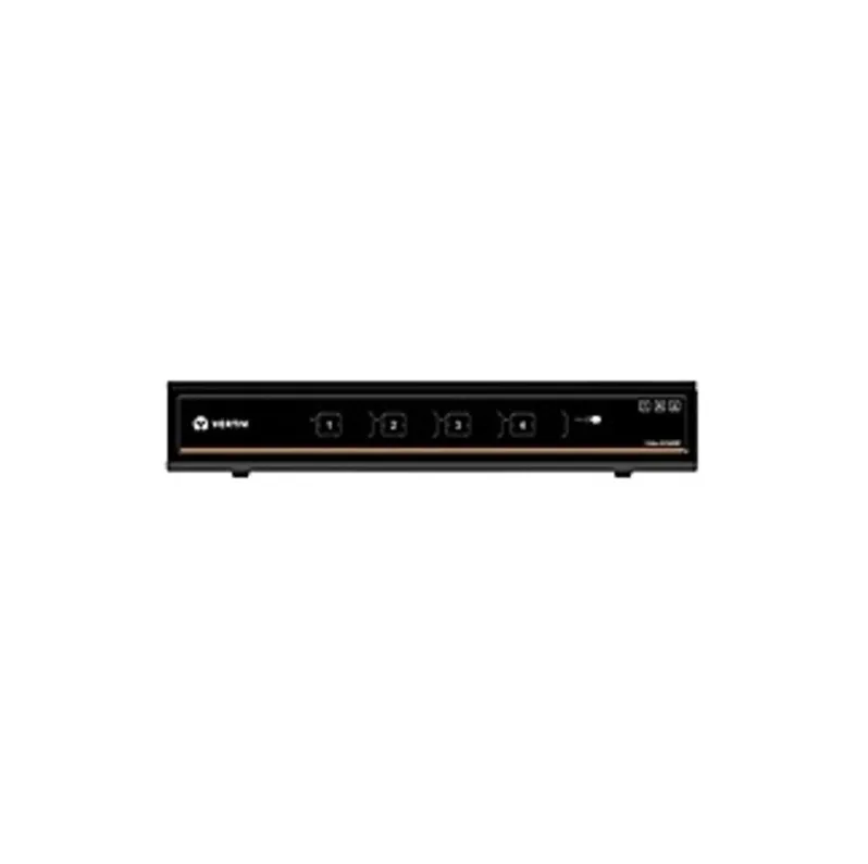

Vertiv Cybex SC900 Secure Desktop KVM | 4 Port Dual-Head| DP in/DP out DPP - 4K UHD | NIAP PP 30 Compliant | Audio/USB | Secure