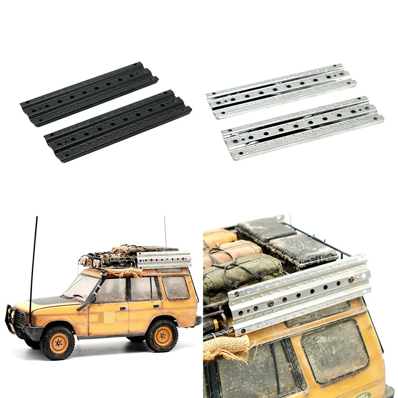 Simulated Metal Escape Plate Roof Fixed Decorative Accessories for 1/10 RC Crawler Car Traxxas Camel Cup D110 D90 Upgrade Parts