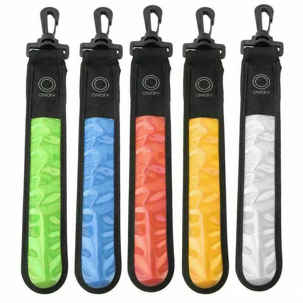 Sports Safety LED Light Bicycle Lights Armband Strap Light Reflective Belt Strap Reflective Decor Reflective Lighting Pendant