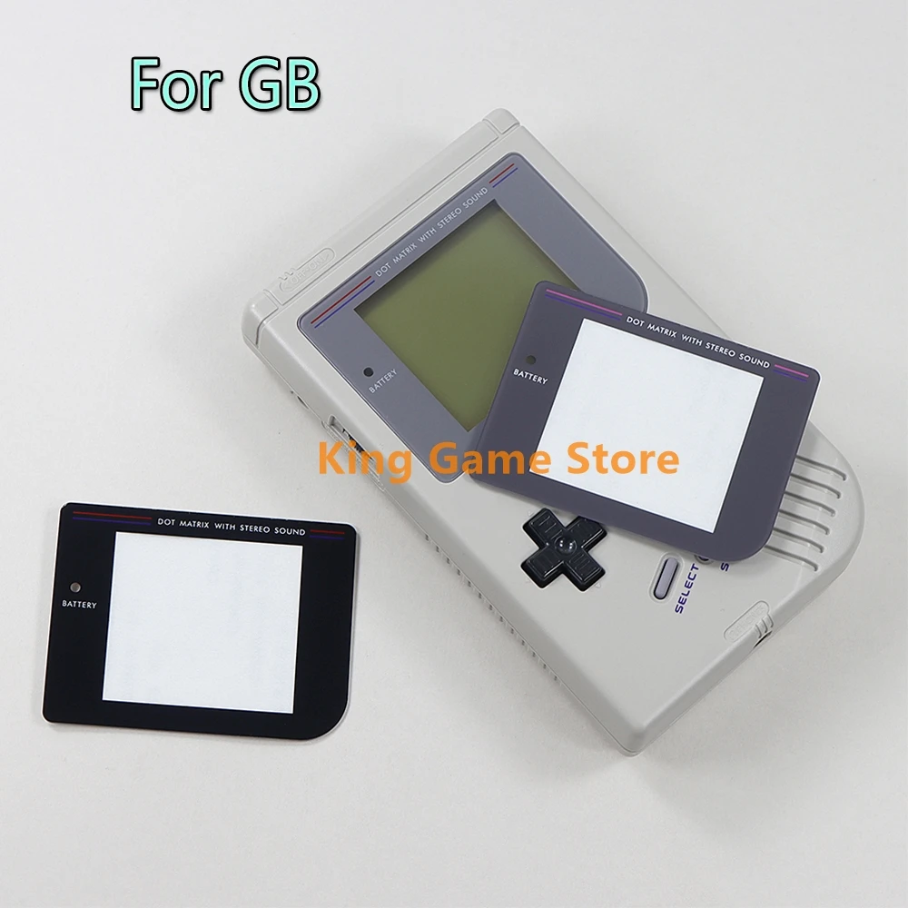 2 قطعة/الوحدة البلاستيك قذيفة حامي غطاء عدسة الشاشة لنينتندو GameBoy GB قطع غيار الشاشة الكلاسيكية