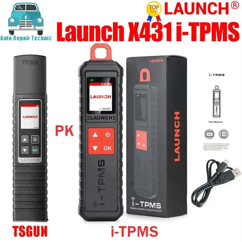 LAUNCH X431 i-TPM X431 TPMS X431 TSGUN Tire Pressure Detector Upgraded of TSGUN Can works standalone by i-TPMS APP And X431 V V